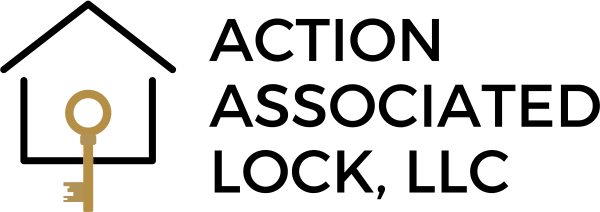 action associated lock logo