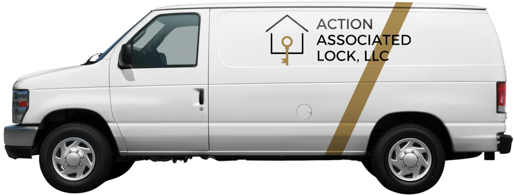 white van with company logo